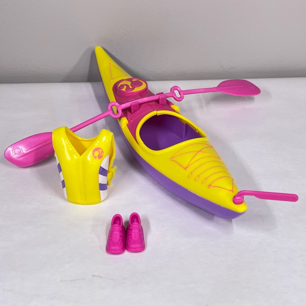 Barbie Kayak and accessories - Camping Fun